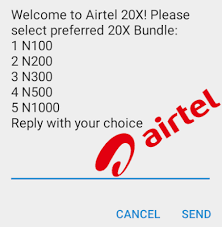 Airtel 20X bonus code