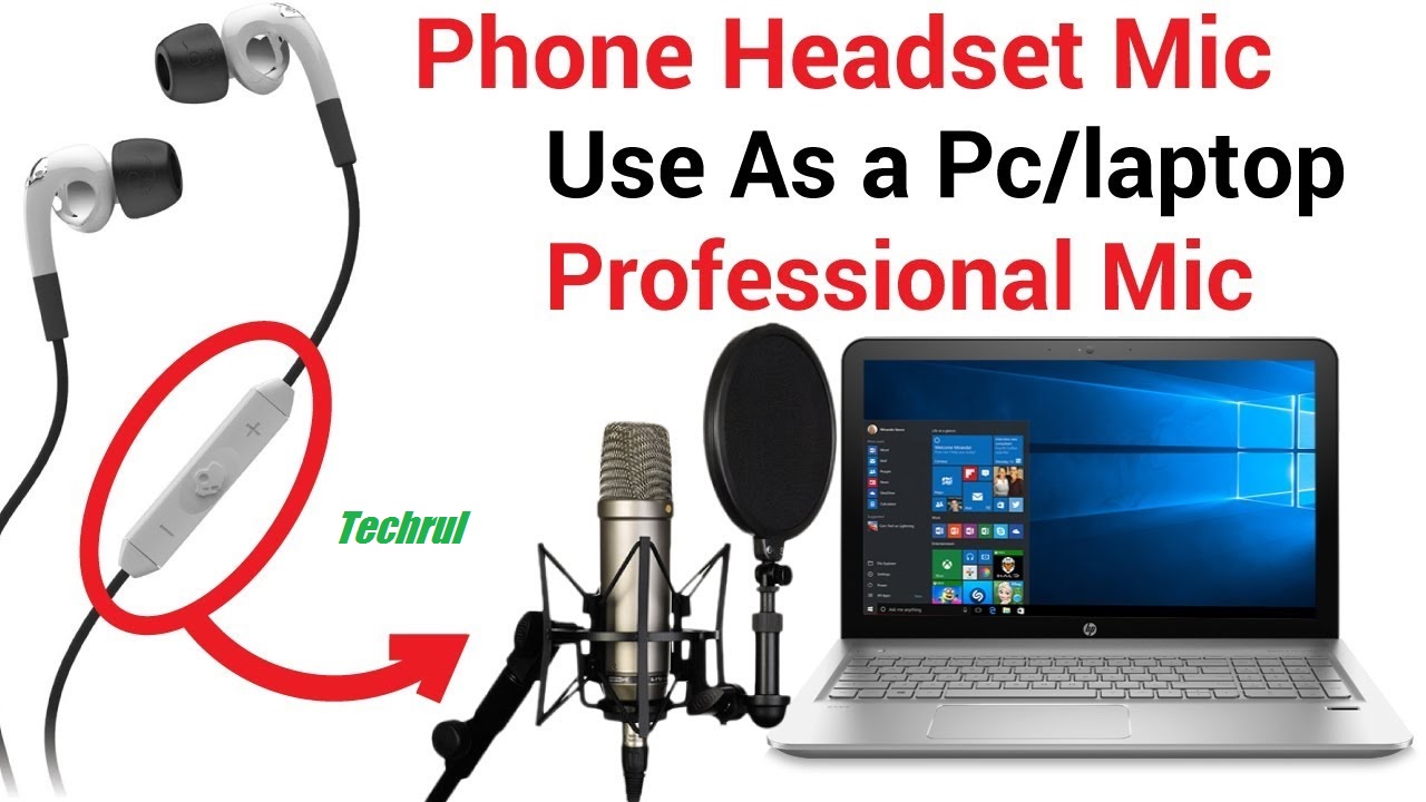 How To Use Phone Headphones As A Microphone On PC
