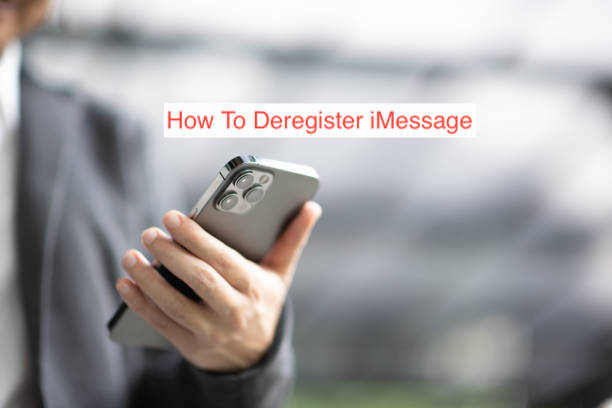 Deregister iMessage