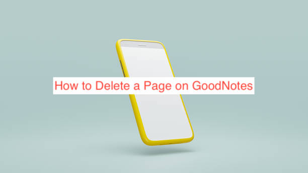 How to Delete a Page on GoodNotes