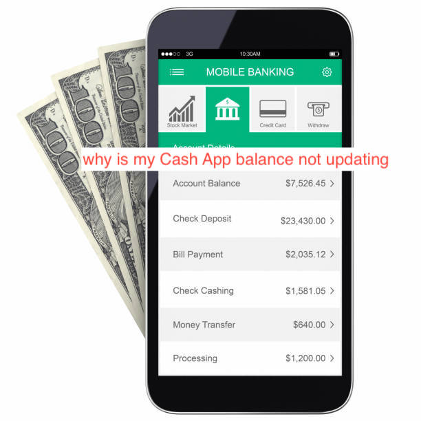 why is my Cash App balance not updating