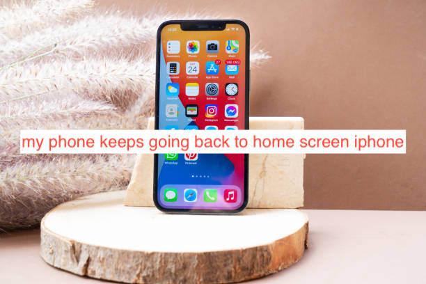 my phone keeps going back to home screen iphone